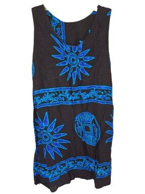 Koko Knot Beach Dress Swim Cover-Up Size Small Sleeveless Vacation Resortwear